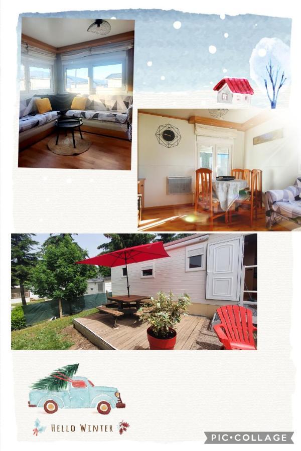 Mobil Home Dans Camping Saillagouse Ngoại thất bức ảnh