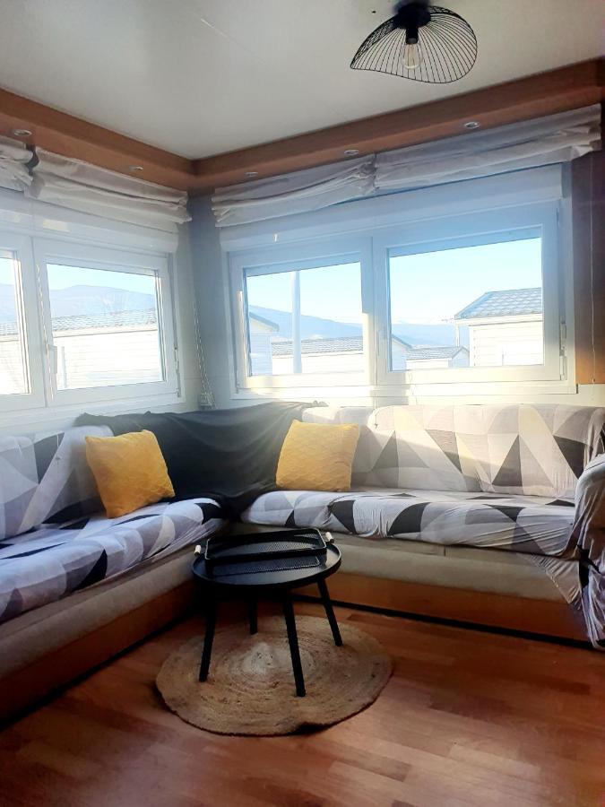 Mobil Home Dans Camping Saillagouse Ngoại thất bức ảnh